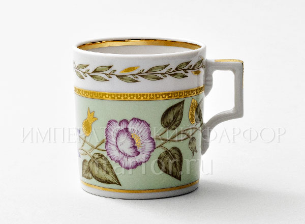 Cup tea Nephrite background 1 Armorial