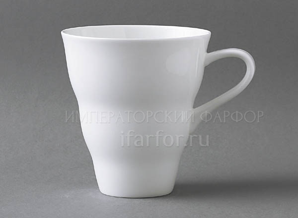 Mug White Wavy