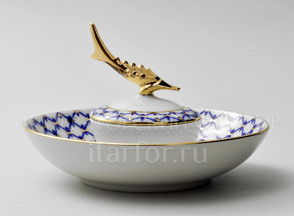 Caviar dish Cobalt net Caspian