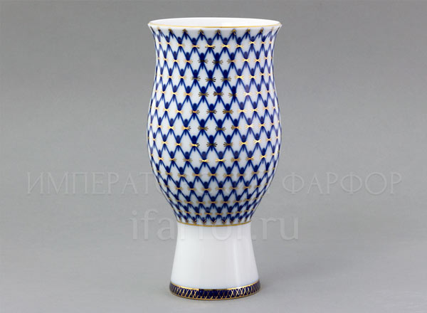 Vase Cobalt net Flower