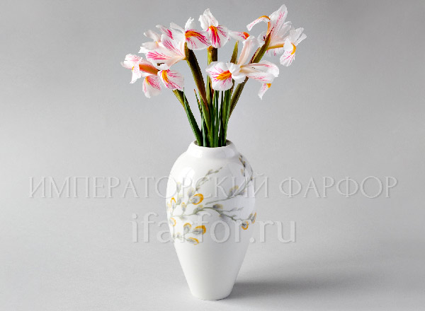 Vase for flowers Day of happiness Freesia