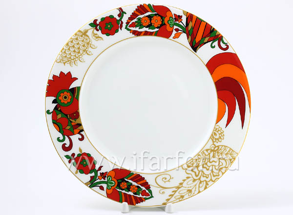 Plate shallow Red 2