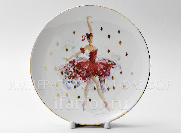 Plate decorative Fairy of courage