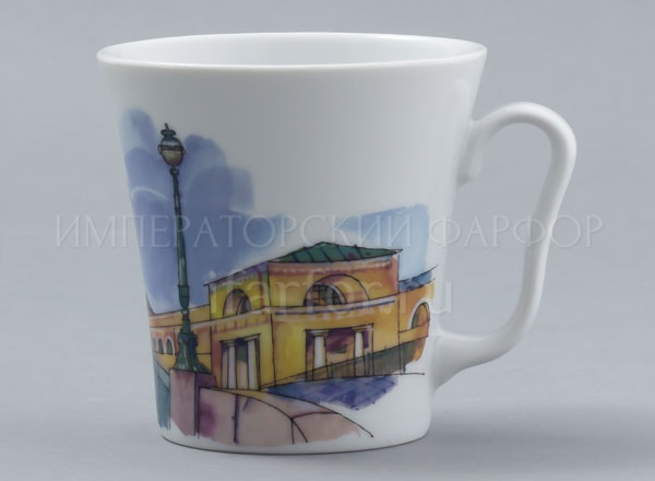 Mug Sankt-Peterburg.Malokonyushennyy most Leningrad