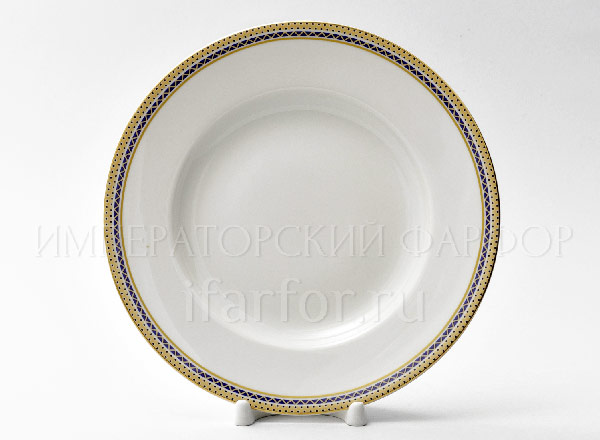 Plate shallow Russian style