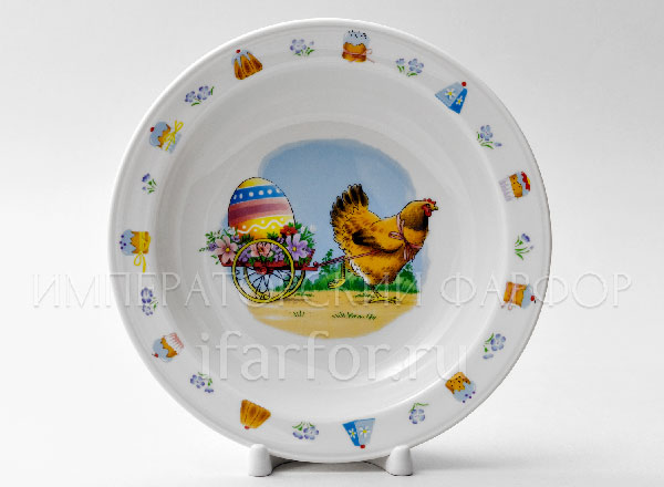 Bowl for child Easter for children 