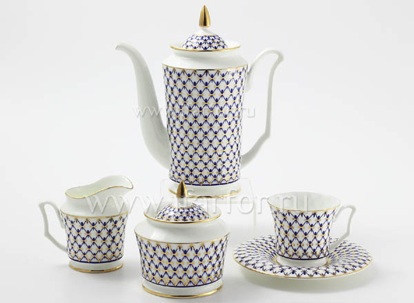 Coffee Set Cobalt net 6/15 Julia