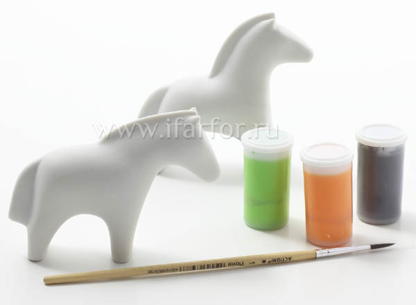 Gift set White Horses