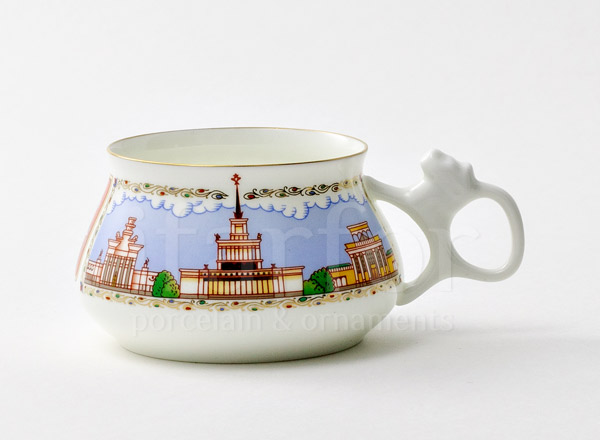 Cup without saucer Pavilions of VDNH Bilibin