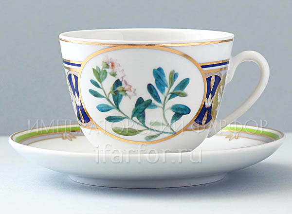 Cup and saucer tea Spring 