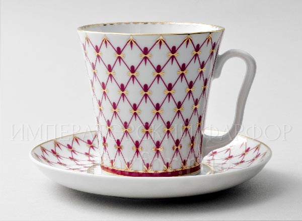 Mug and saucer Net-Blues Leningrad 2