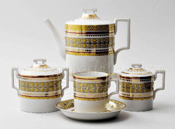 Tea Set Belvedere 6/15 Armorial