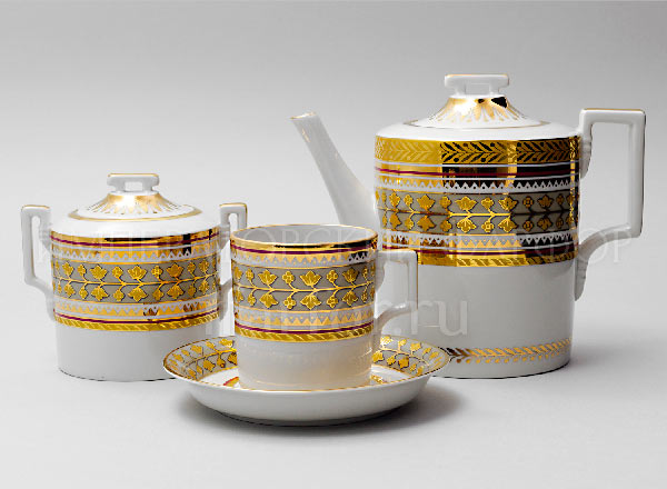 Tea Set Belvedere 6/14 Armorial