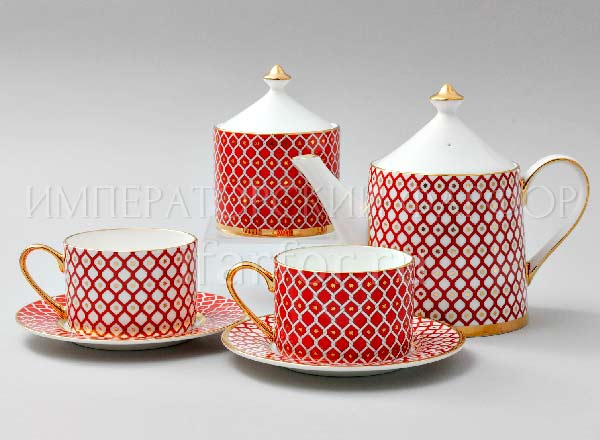 Tea Set Scarlett 4/10 Idyll