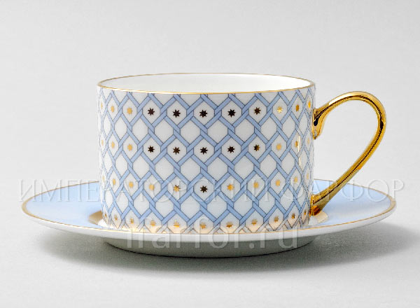 Cup and saucer tea Azur 1 Idyll