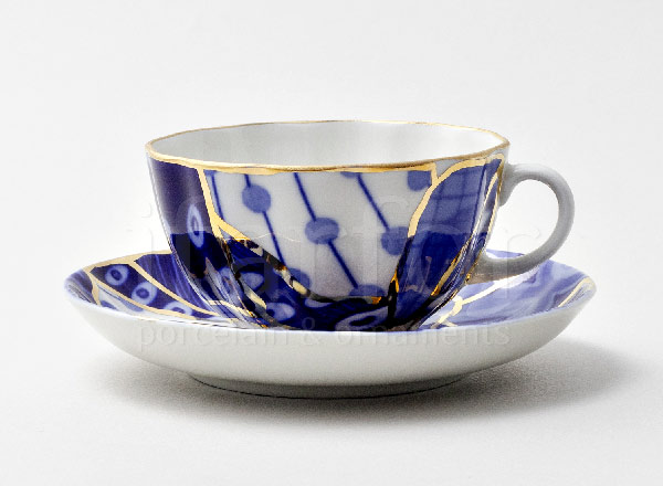 Cup and saucer tea Baikal 2 Tulip