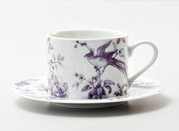 Cup and saucer tea Monplaisir Violet Monplaisir violet Solo