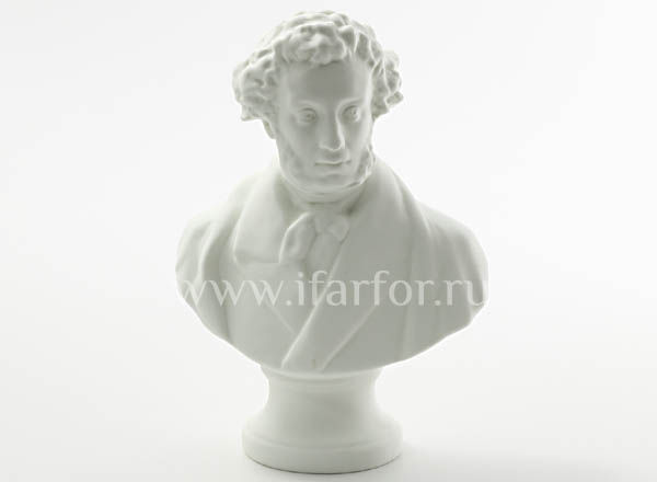 Sculpture A.S. Pushkin without painting