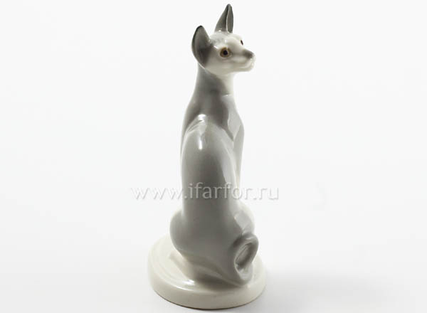 Sculpture Sphynx-cat Gray