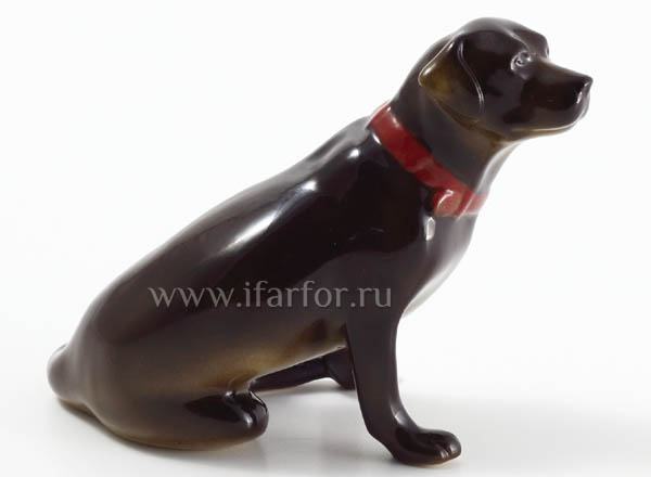 Sculpture Labrador Chocolate