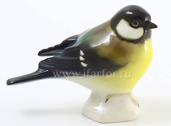 Sculpture Titmouse Black-headed