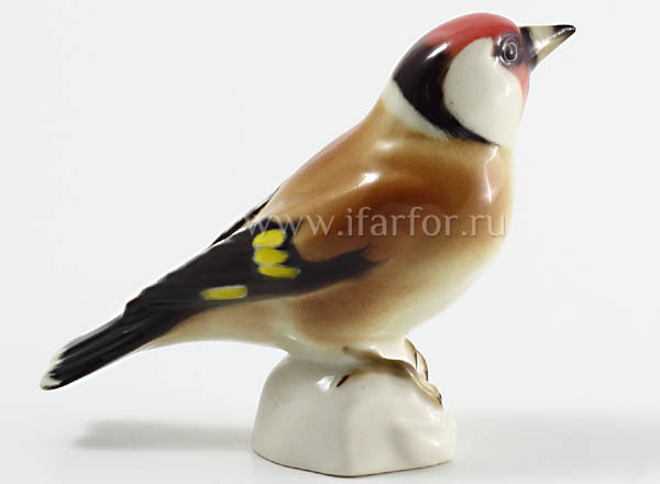 Sculpture Goldfinch Black-headed