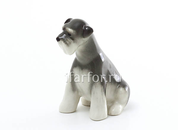 Sculpture Zwergschnauzer Molly Puppy