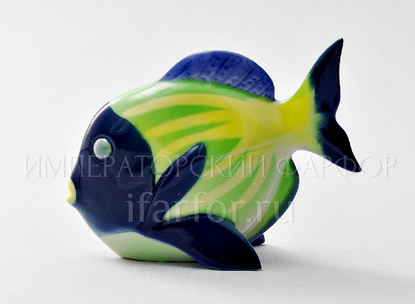 Sculpture Butterfly fish Striped